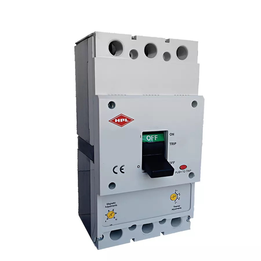 HPL MCCB TAB1 3 Pole Adjustable Thermal & Fixed Magnetic Type 18 kA 50 Amp, TAB100VX050AC3P