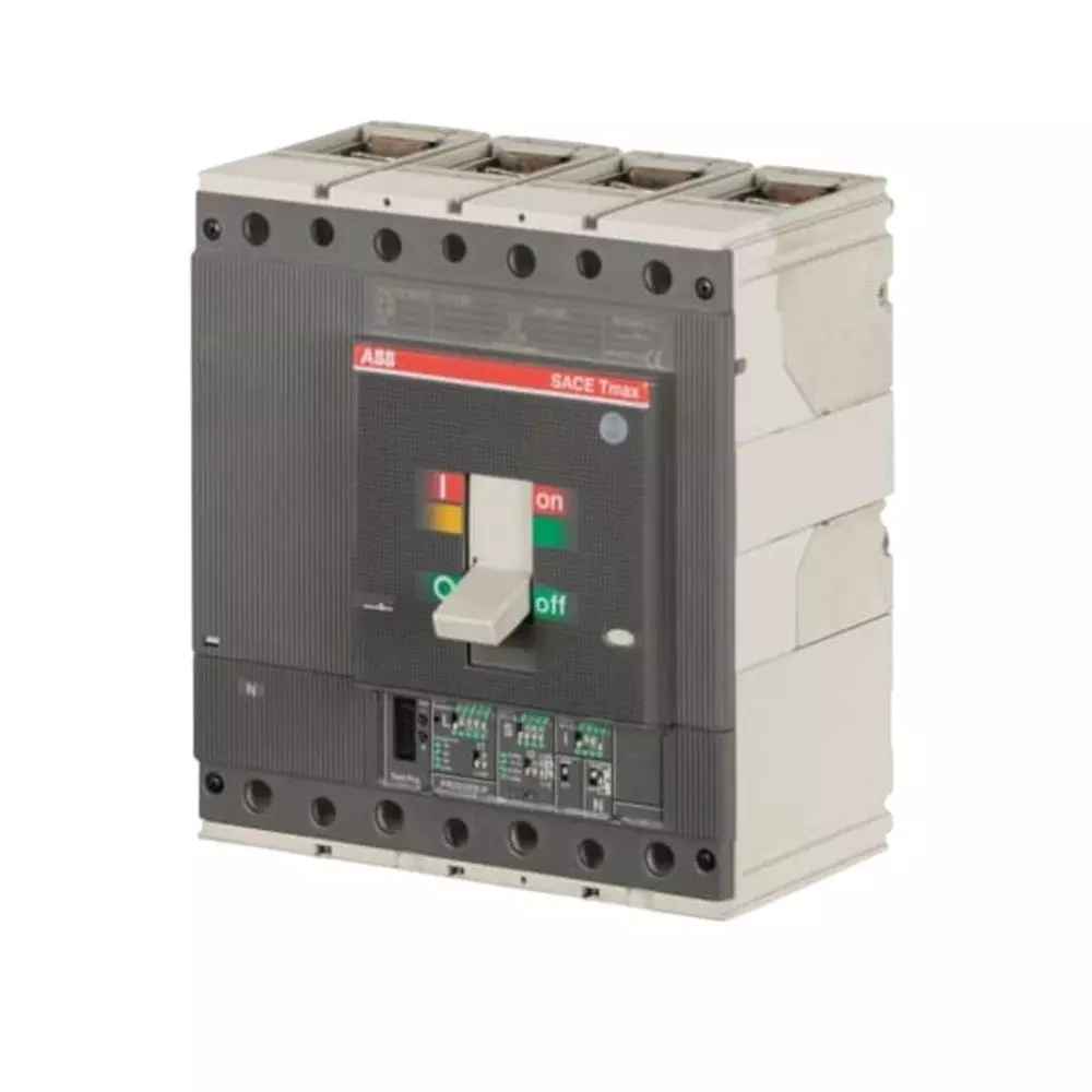 ABB MCCB Molded Case Circuit Breaker 4P 630A, Fixed Mount, 1SDA054427R1