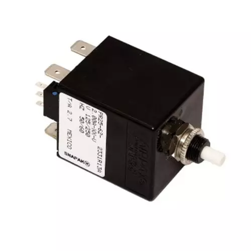 AIRPAX Circuit Breaker Push to Reset Actuator, PR11-61-25.0A-XX-V