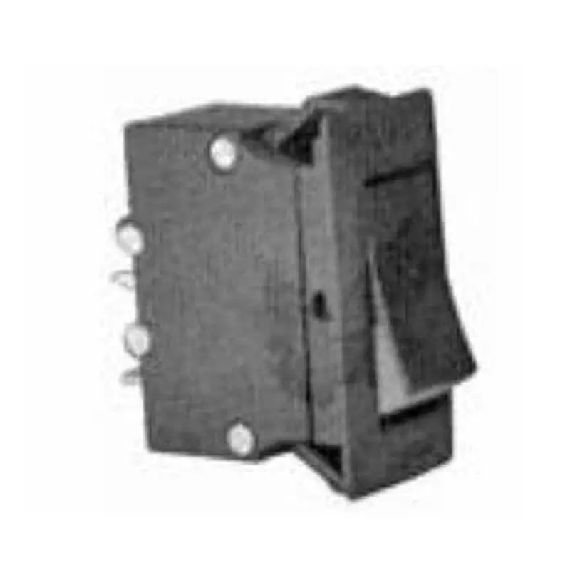 TE CONNECTIVITY Circuit Breaker 5 Amp 1 Pole Rocker Actuator 250 V AC, W51-A152A1-5