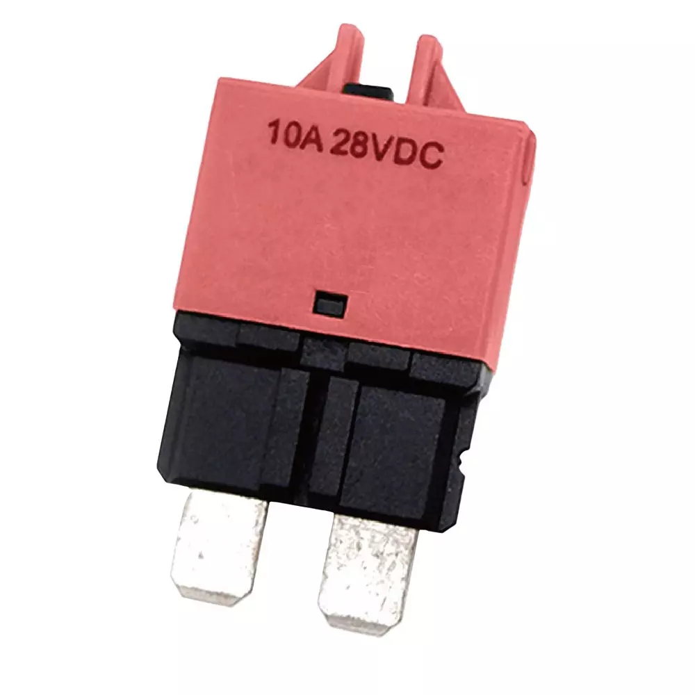 MULTICOMP PRO Thermal Circuit Breaker Auto Fuse Holder 28 V DC 10 Amp, MP015925