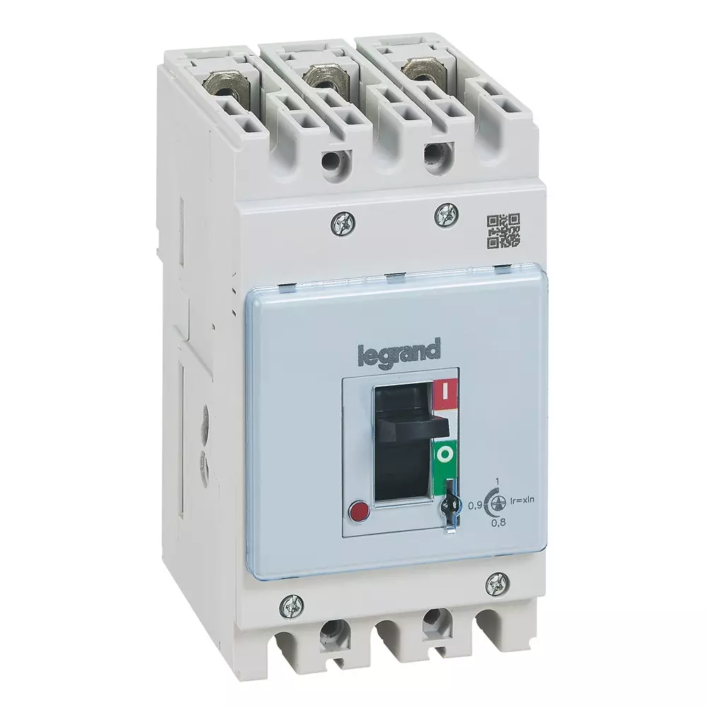 Legrand DPX³ 125 HP MCCB Thermal Magnetic Release Fixed Version 3 Poles 25 A Current and 50 kA Breaking Capacity, 423642