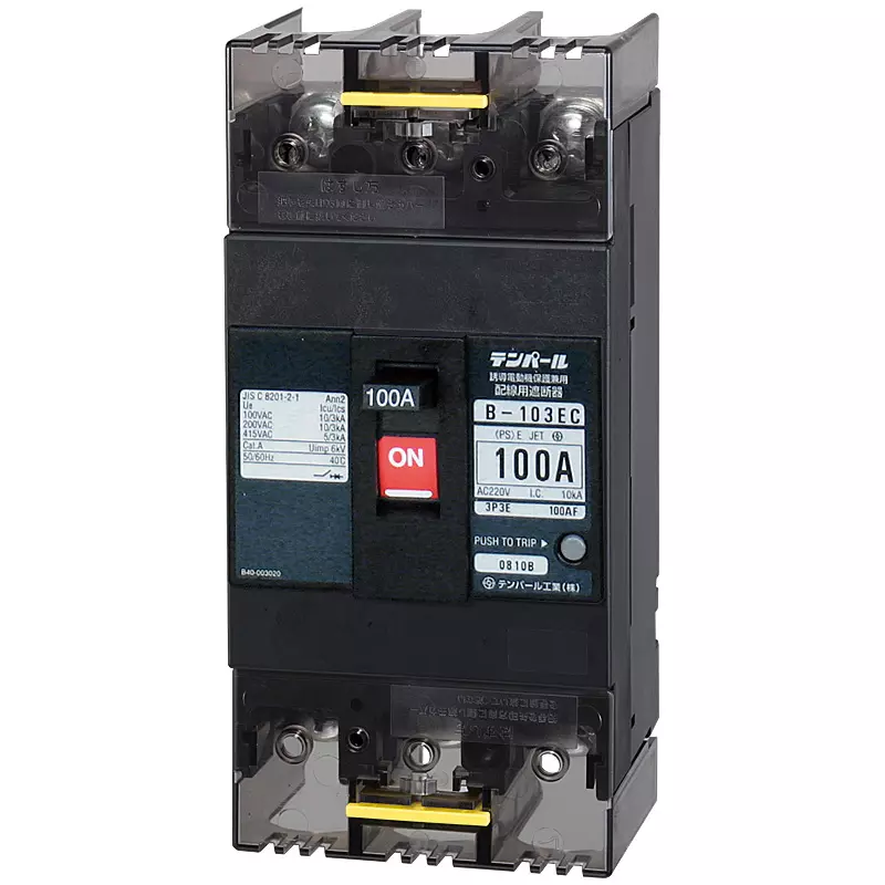 Tempearl Molded Case Circuit Breaker 75 Amp Rated Current, B-103EC 75A AX
