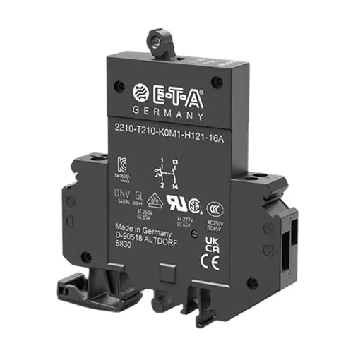 ETA Circuit Breaker Toggle Actuator, 2210-T210-K0M1-H0-10A