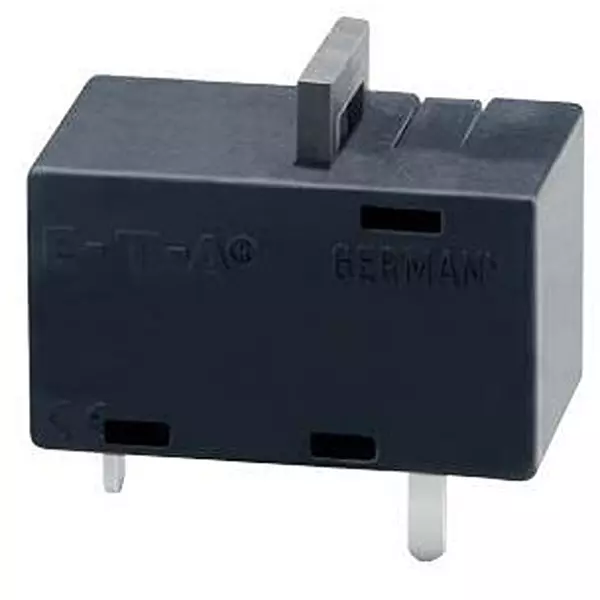 ETA Circuit Breaker 2.5 Amp 1 Pole Rocker Actuator 240 V AC, 1410-L110-L1F1-S01-2.5A