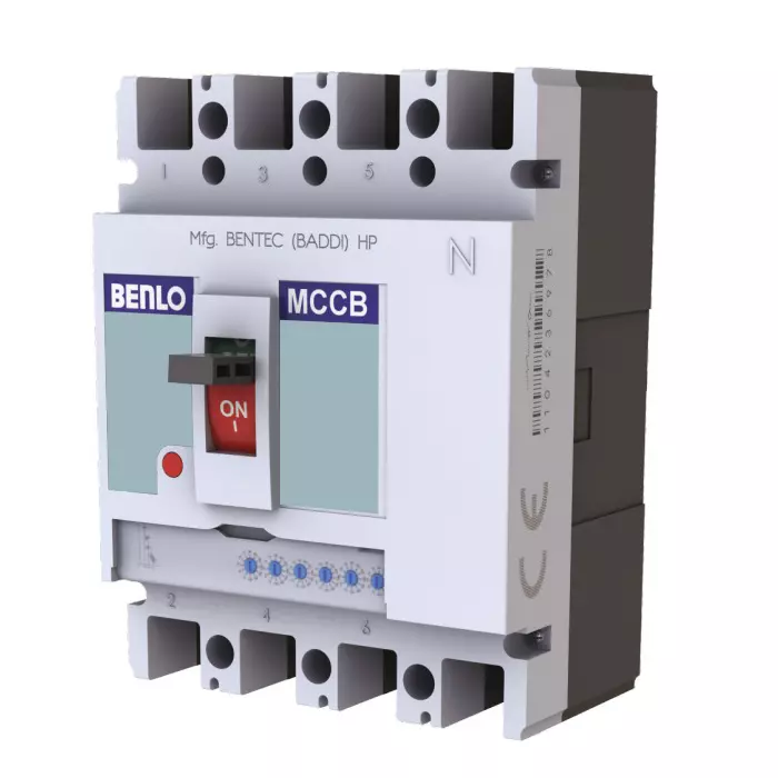 Benlo Moulded Case Circuit Breaker F1 Frame Size 4 Pole 36 KA Breaking Capacity 16 Amp, 72201
