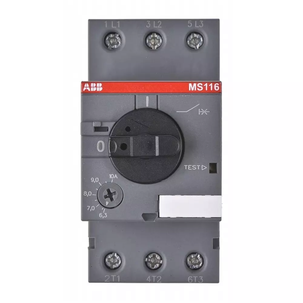 ABB 10 A Motor Protection Circuit Breaker, 690 V, 1SAM250000R1010MS116-10