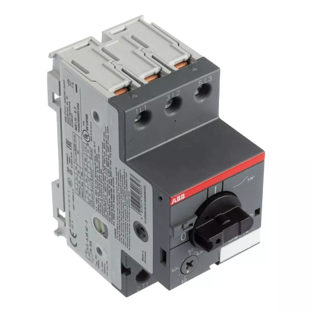 ABB 6.3 A Motor Protection Circuit Breaker, 1SAM250000R1009MS116-6.3