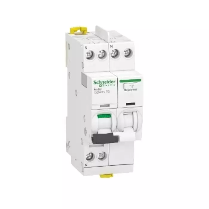 Schneider Electric Type C 1P+N Pole Acti9 Range 20 A RCBO, A9DV7620