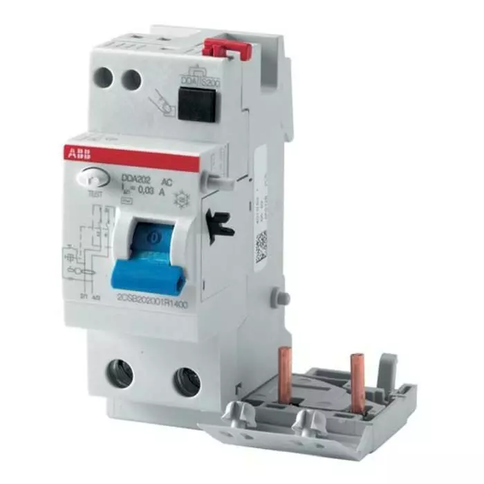 ABB DDA200 RCD, 25A, 2 Pole, 30mA, Type AC, 2CSB202001R1250