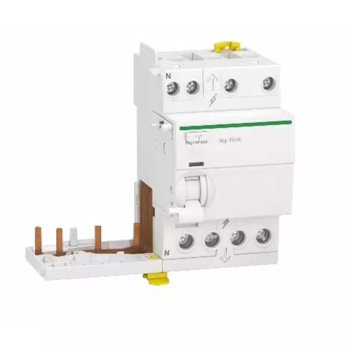 Schneider Electric DIN Rail Mount Type AC 3P+N Pole Acti9 Range 40 A RCCB, A9Y13740