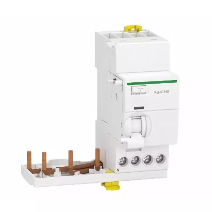 Schneider Electric DIN Rail Mount Type A 3P+N Pole Acti9 Range 40 A RCCB, A9Y65740