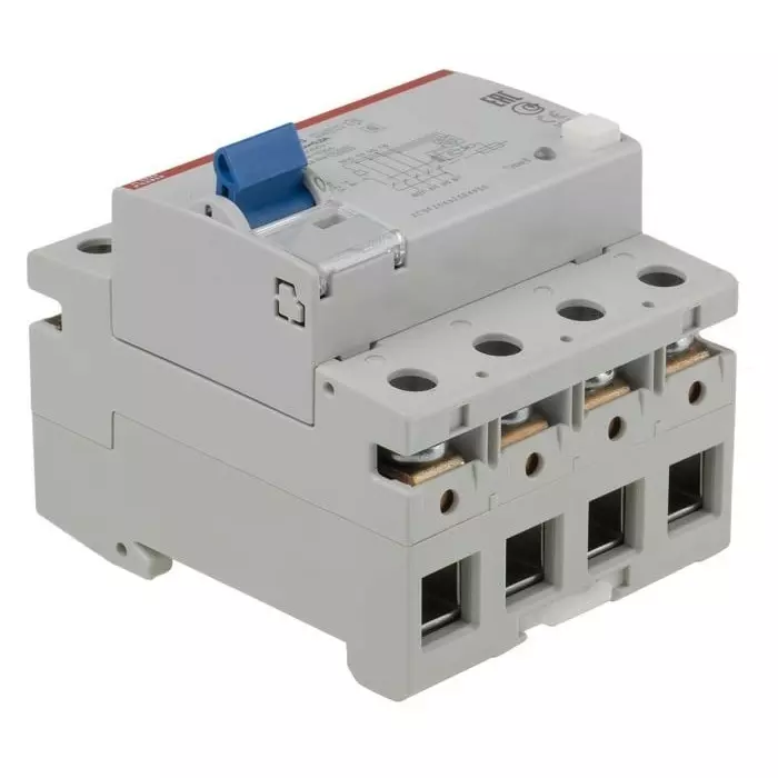 ABB F200 RCCB, 125A, 4 Pole, 500mA, 400 V AC, F204BS-125/0.5