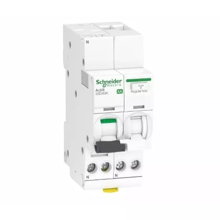 Schneider Electric Type C 1P+N Pole Acti9 Range 10 A RCBO, A9DS1610