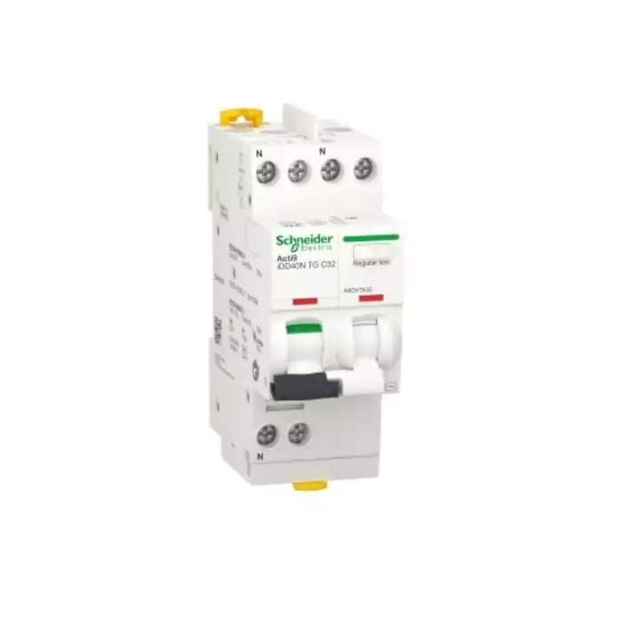Schneider Electric Type C 1P+N Pole Acti9 Range 40 A RCBO, A9DV7640