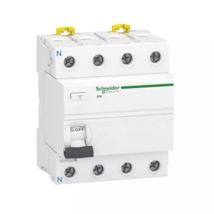 Schneider Electric DIN Rail Mount Type AC 4 Pole Acti9 Range 25 A RCCB, A9R56425