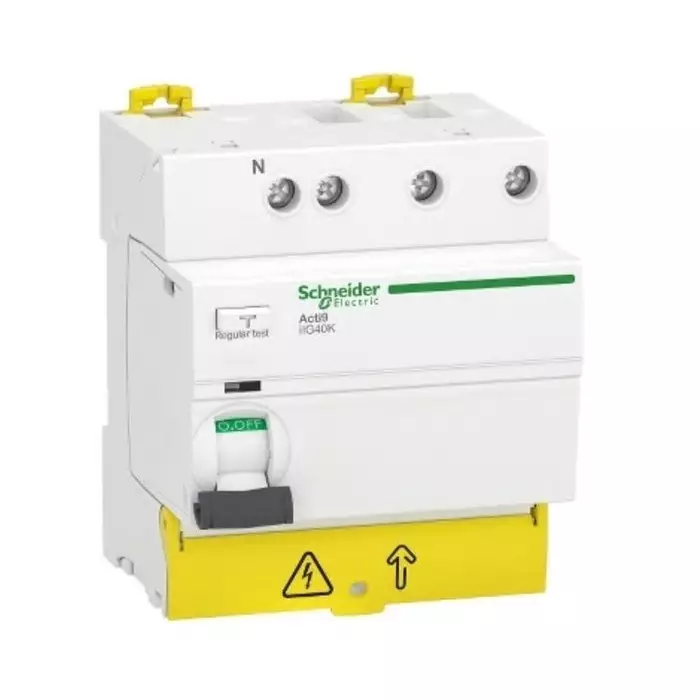 Schneider Electric DIN Rail Mount Type AC 3P+N Pole Acti9 Range 25 A RCCB, A9R69725