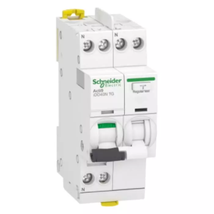 Schneider Electric Type C 1P+N Pole Acti9 Range 25 A RCBO, A9DX3625