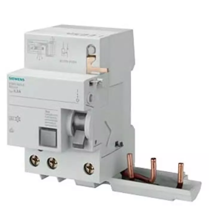 Siemens 5SM23 RCCB, 63A, 3 Pole, 30mA, Type A, 400V, 5SM2335-6KK01