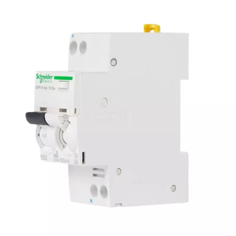 Schneider Electric DIN Rail Mount Type B 1P+N Pole Acti9 Range 32 A RCD, A9D69632