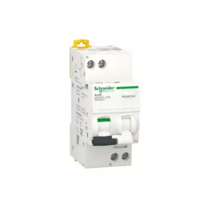 Schneider Electric Type C 1P+N Pole Acti9 Range 20 A RCBO, A9DA6620