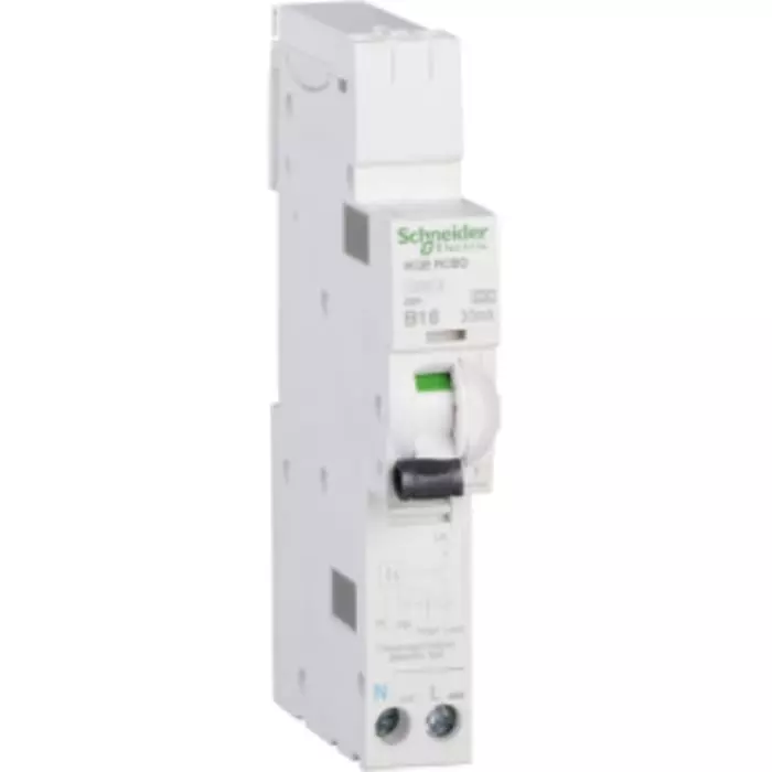 Schneider Electric DIN Rail Mount 1 Pole Acti9 Range 16 A RCBO, SEE116B03