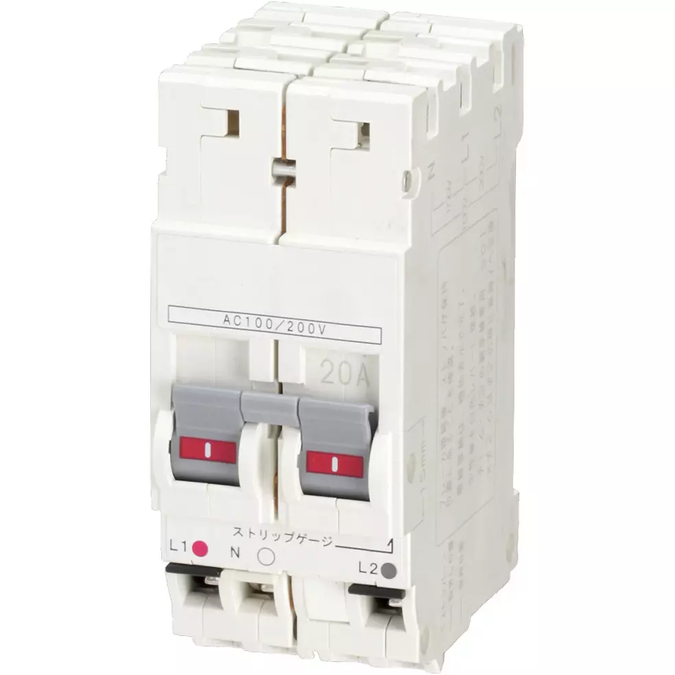 NITTO KOGYO Breaker 3P3E 15 Amp, PN33TA3P15A