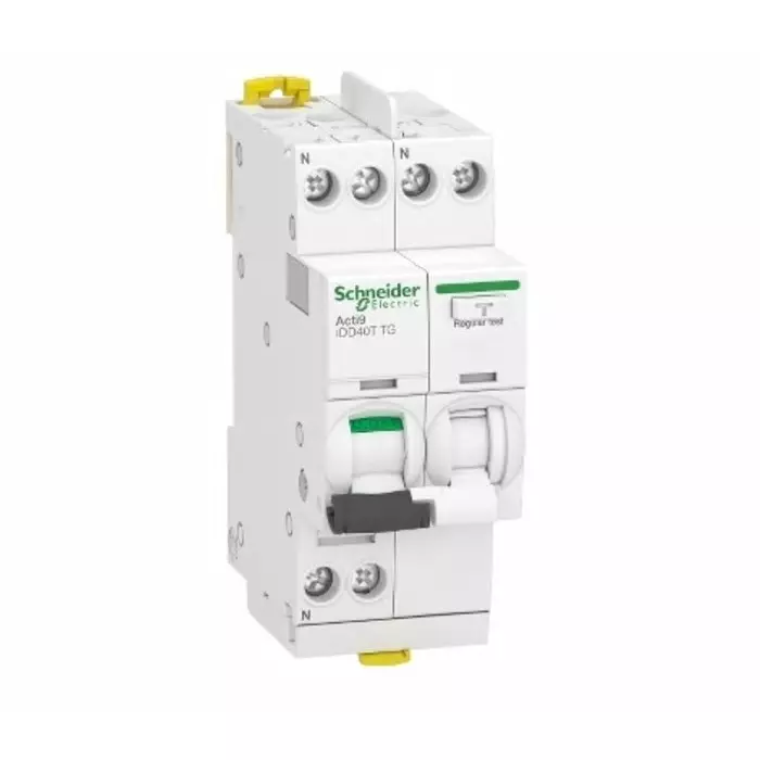 Schneider Electric Type C 1P+N Pole Acti9 Range 40 A RCBO, A9DX2640