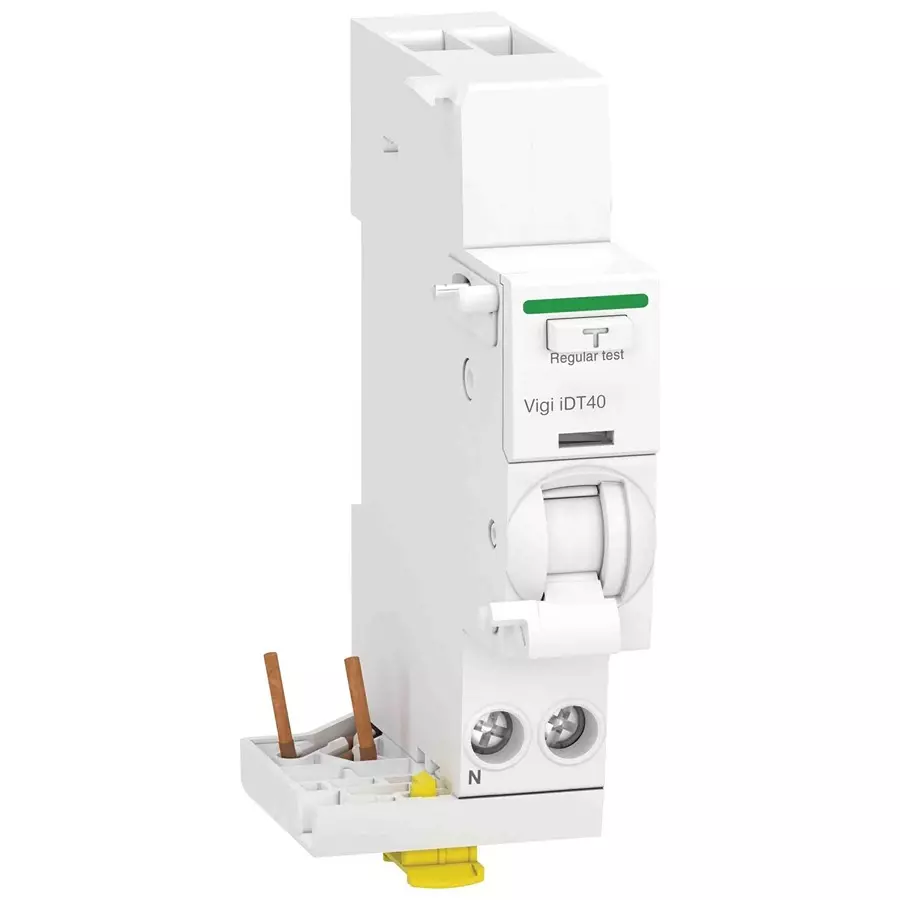 Schneider Electric DIN Rail Mount 1P+N Pole Acti9 Range 40 A RCD, A9Y64640
