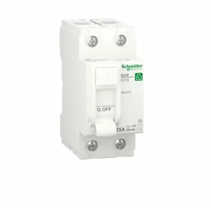 Schneider Electric DIN Rail Mount 2 Pole Resi9 Range 25 A RCCB, R9R46225