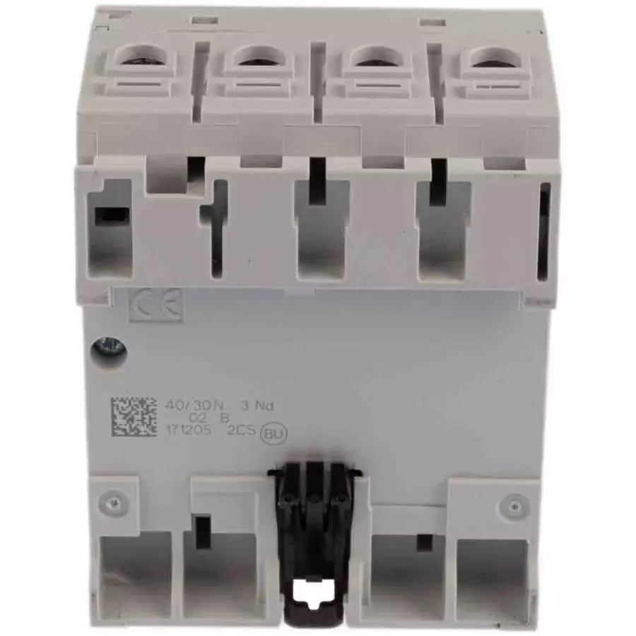 ABB F200 RCCB, 25A, 4 Pole, 30mA, Type A, 2CSF204101R1250