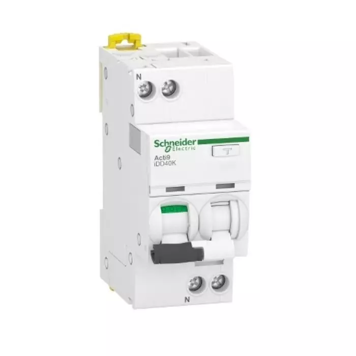 Schneider Electric Type C 1P+N Pole Acti9 Range 40 A RCBO, A9DK1640
