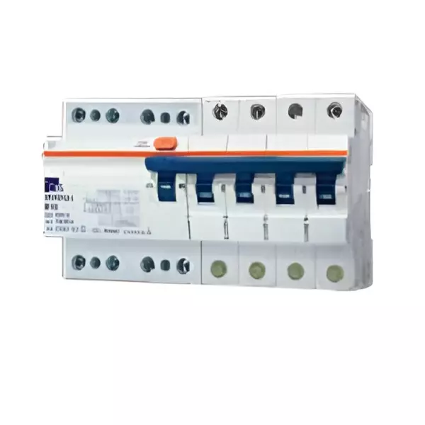 C&S Electric WiNtrip2 RCBO 100 mA Residual Current 4 Pole 8 Module 10 kA Breaking Capacity, CSRCBO4PC-100-10KA (Rated Current 6 to 63 Amp)