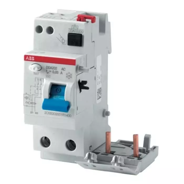 ABB DDA202 RCD, 40A, 2 Pole, 30mA, 230V, 2CSB202001R1400