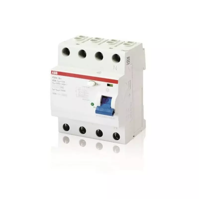 ABB F200 RCCB, 125A, 4 Pole, 30mA, Type B, 400 V AC, F204B-125/0.03