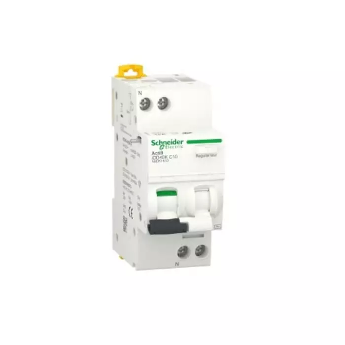Schneider Electric Type C 1P+N Pole Acti9 Range 10 A RCBO, A9DK1610