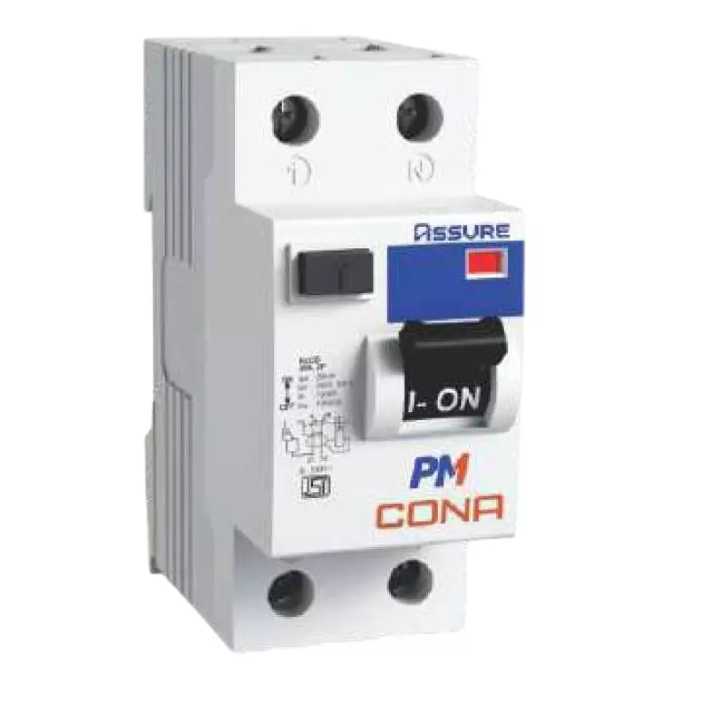 Cona Nssure Double Pole Residual Current Circuit Breakers 63A Sensitivity 100 mA, 24763