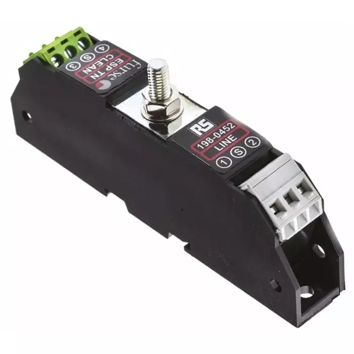 WJ Furse ESP D/TN Surge Suppressor Unit 296 V Maximum Voltage Rating 5 kA Maximum Surge Current Telephone Line Protector, 7TCA085400R0171ESP TN