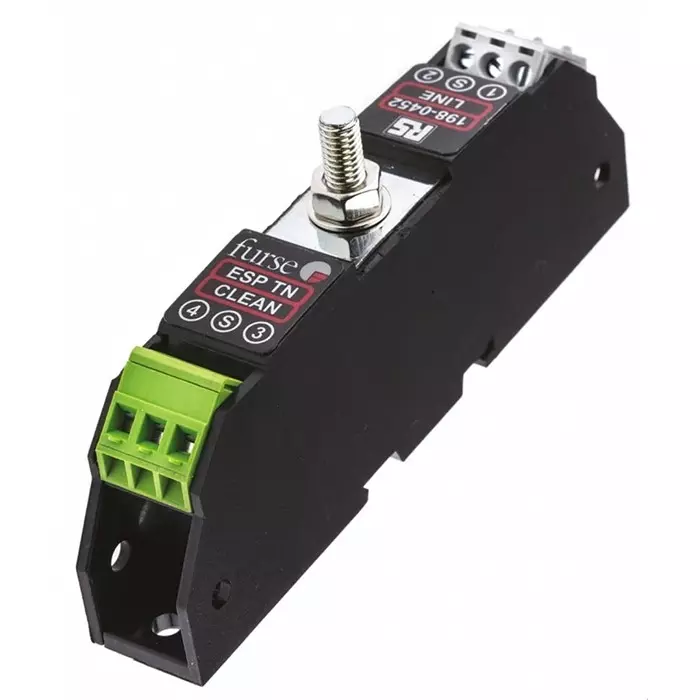 WJ Furse ESP D/TN Surge Suppressor Unit 296 V Maximum Voltage Rating 5 kA Maximum Surge Current Telephone Line Protector, 7TCA085400R0171ESP TN