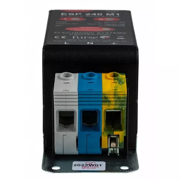 WJ Furse ESP M1 Surge Suppressor Unit 280 V Maximum Voltage Rating 6.25 kA Maximum Surge Current Mains Surge Protector, 7TCA085460R0089ESP 240M1