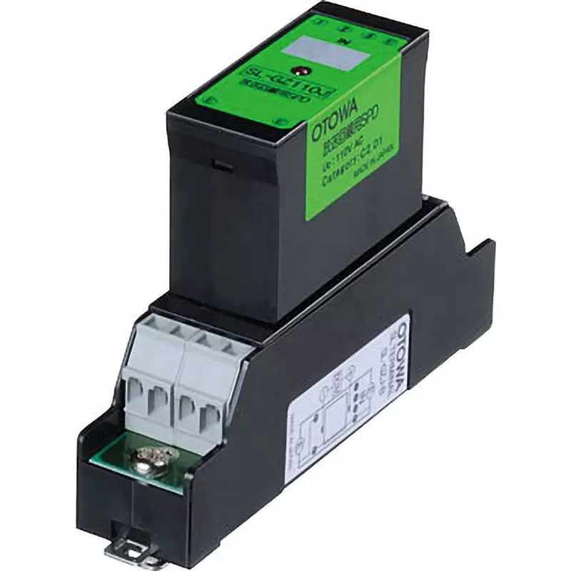 Otowa Electric SPD (Between lines) 1000 V, (Between ground) 1000 V Voltage Protection Level (8/20 μs)10 kA, (, SL-GZ110J