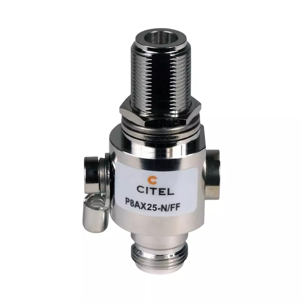 CITEL Connectorized Surge Protector Inline 20 kA 48 V, P8AX25-N-FF