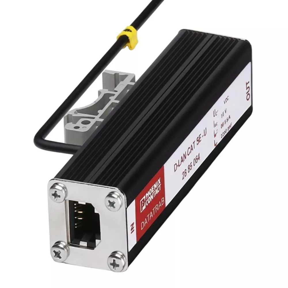 Phoenix Contact Connectorized Surge Protector DIN Rail 1.5 A 7 VDC, 2859084