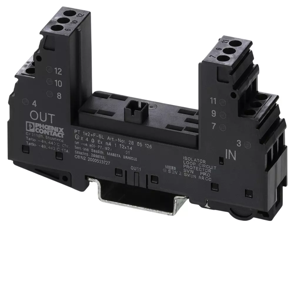 Phoenix Contact Base Element DIN Rail 450 mA 37 VAC, 53 VDC, 2856126