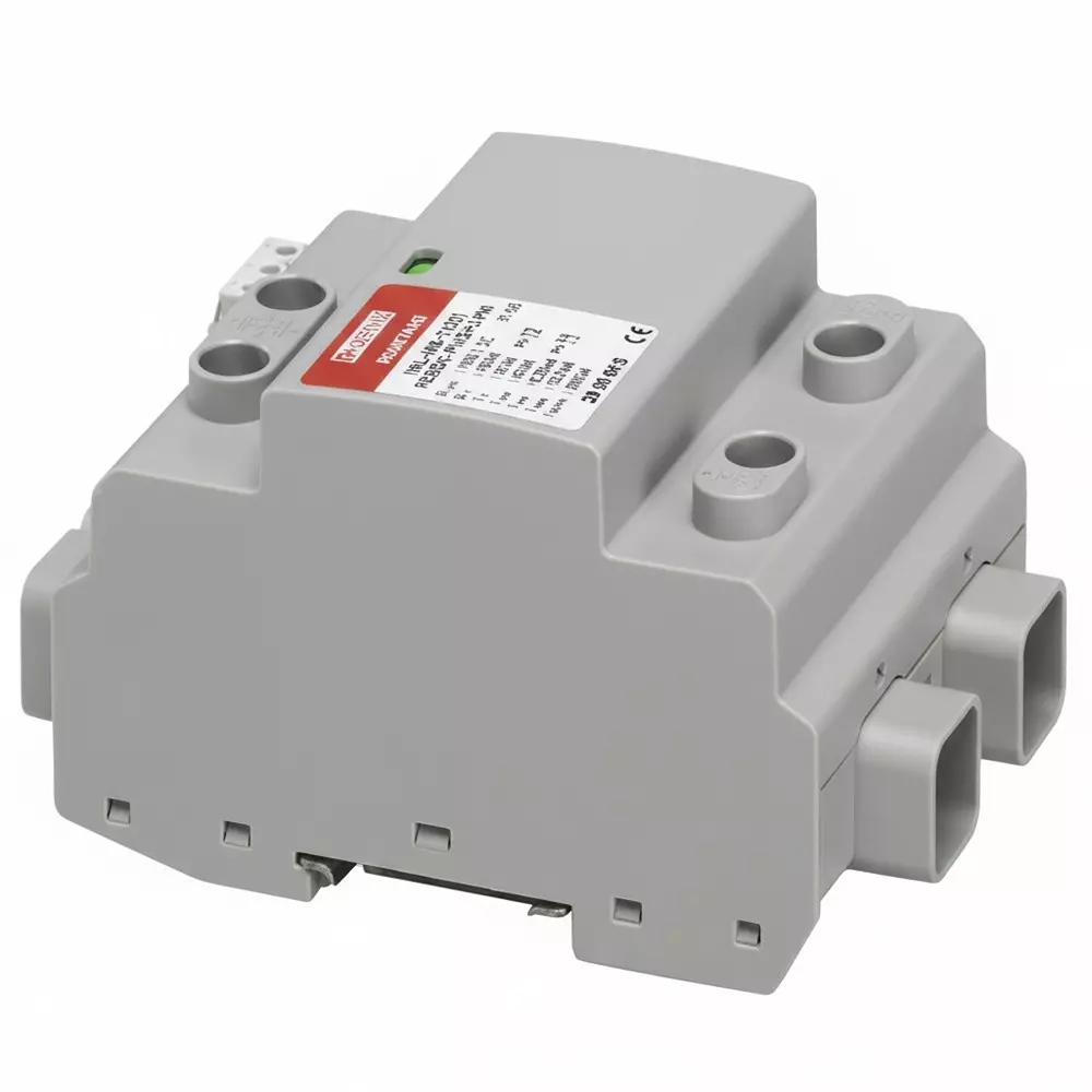 Phoenix Contact Industrial Surge Protector DIN Rail 50 A 1.5 kVDC, 2905640