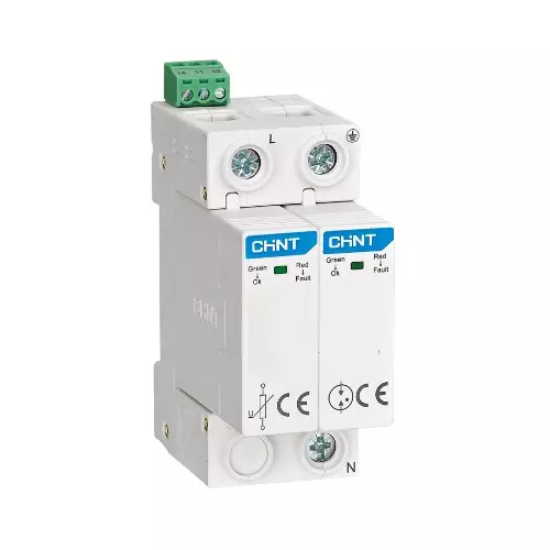 Chint NXU II Low-Voltage Surge Arrester (without Auxiliary Contact) 2 Pole 320 V, 252428