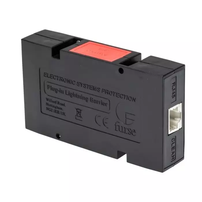 WJ Furse ESP Cat-6 Surge Suppressor Unit 58 V Maximum Voltage Rating 1 kA Maximum Surge Current Cat-6 PoE Surge, 7TCA085400R0024ESP CAT-6/POE