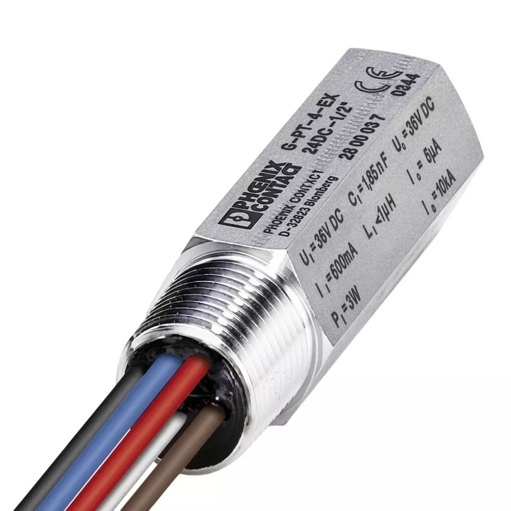 Phoenix Contact Connectorized Surge Protector Inline 500 mA 36 VDC, 2800037