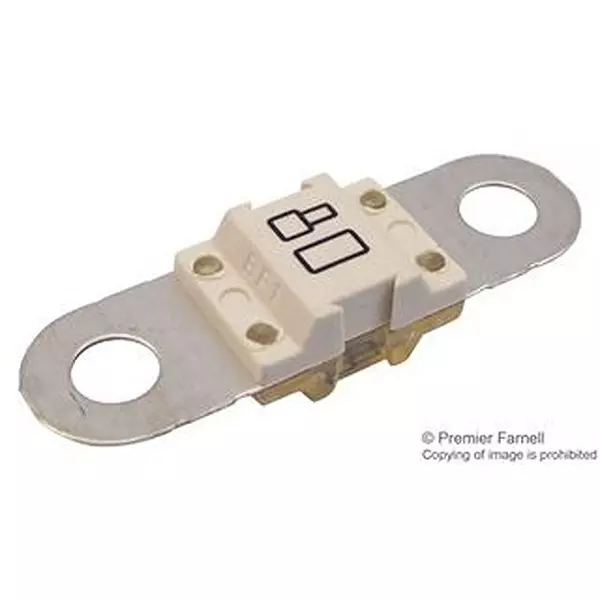 LITTELFUSE Bolt-On Fuse, Slow Blow, 80A, 32V, 153.5631.5801