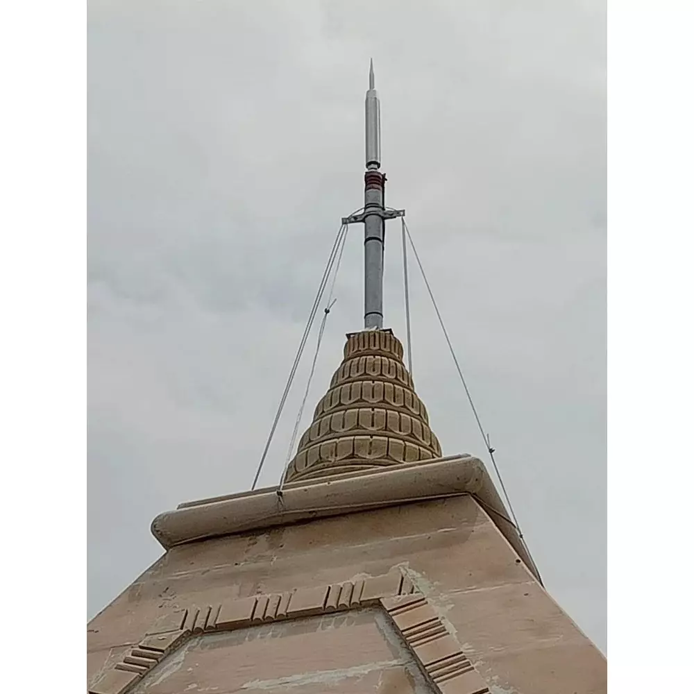 TRUEPOWER ESE Lightning Protection Arrester 107 m Raduis Range Stainless Steel for Industrial Use